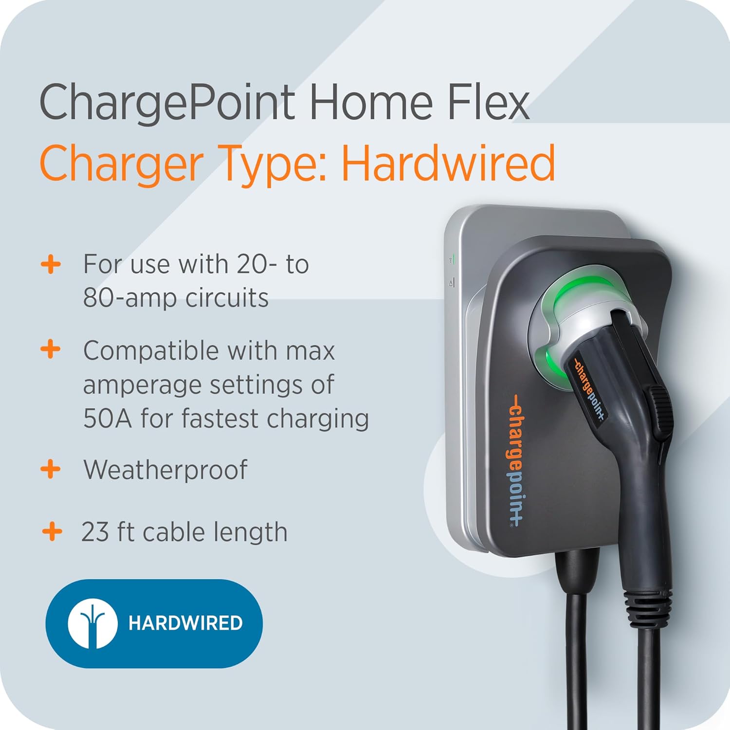 Homeflex Level 2 EV Charger J1772 – Fast Home Charging