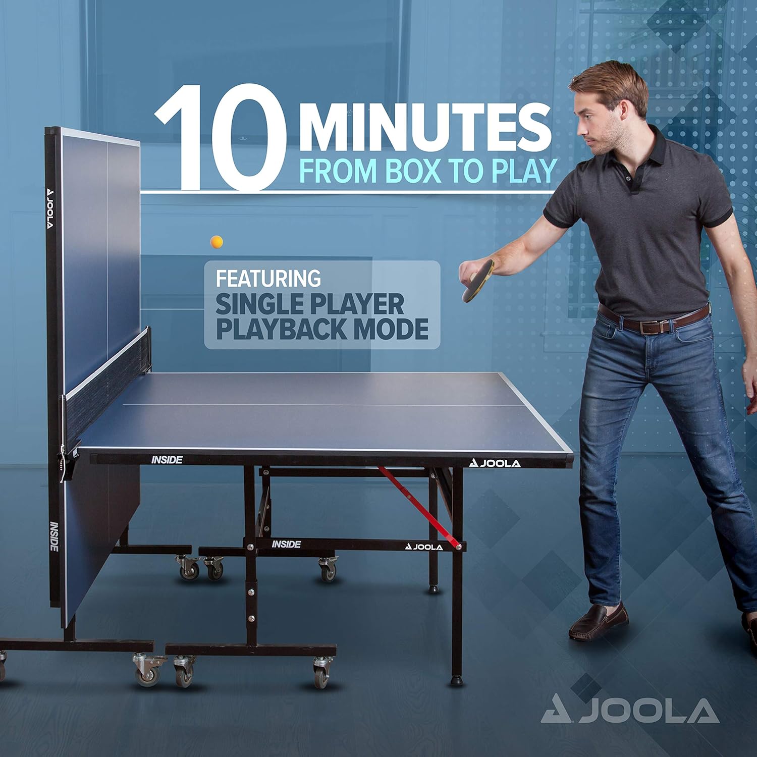 Inside Professional MDF Indoor Ping Pong Table