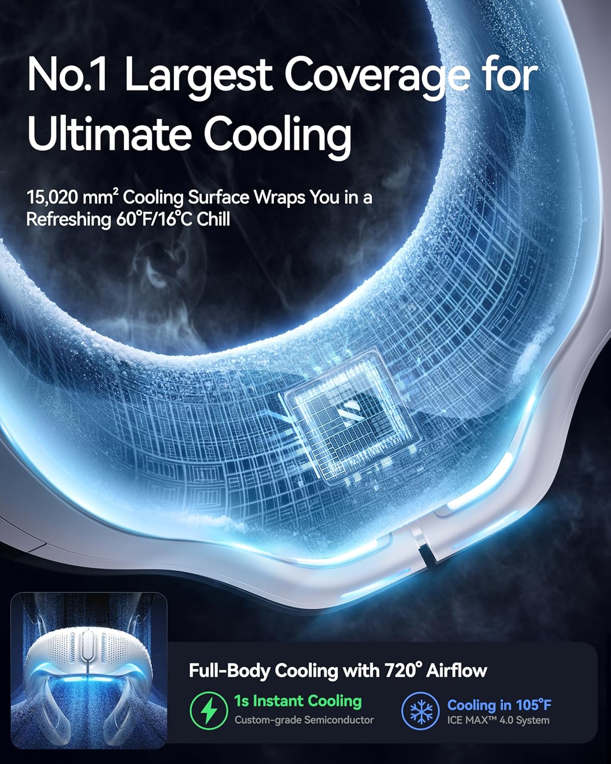 Aice Lite Plus 2025 Neck Air Conditioner Fan