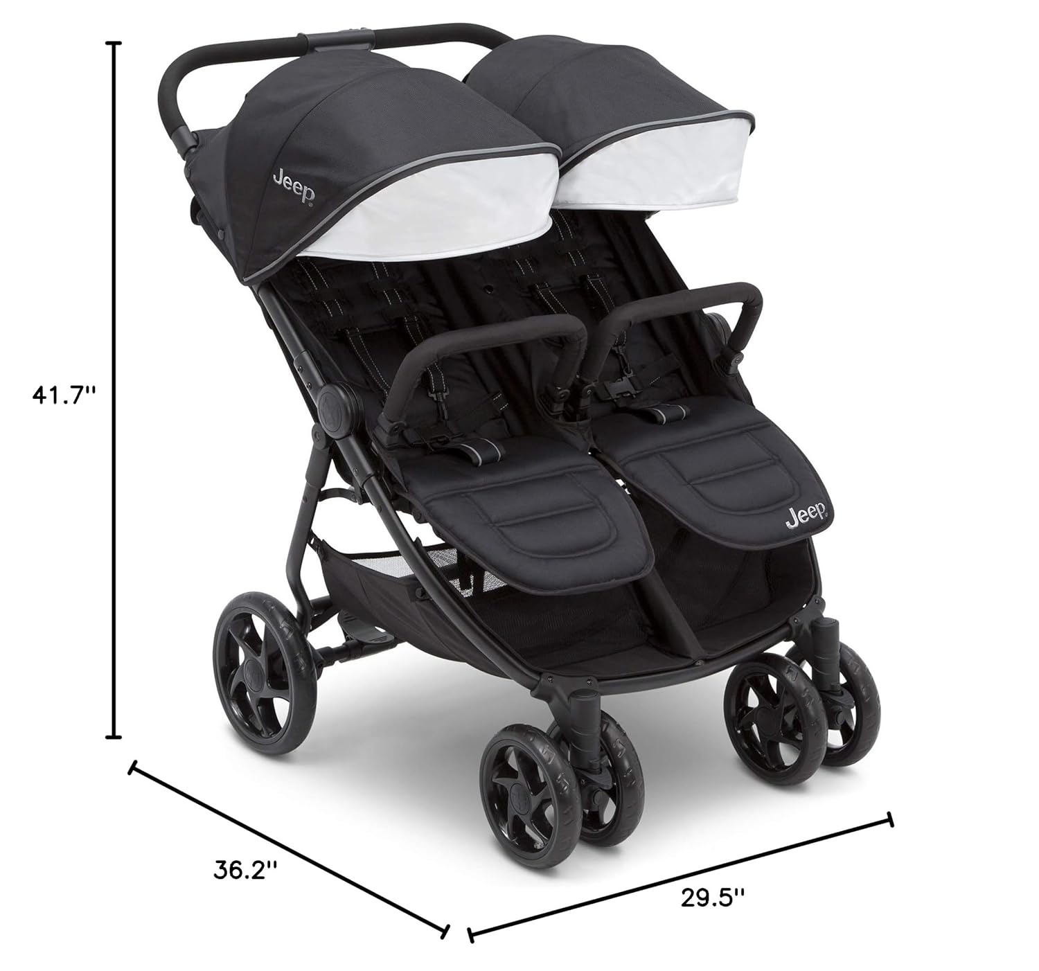 Jeep Destination Ultralight Side X Side Stroller