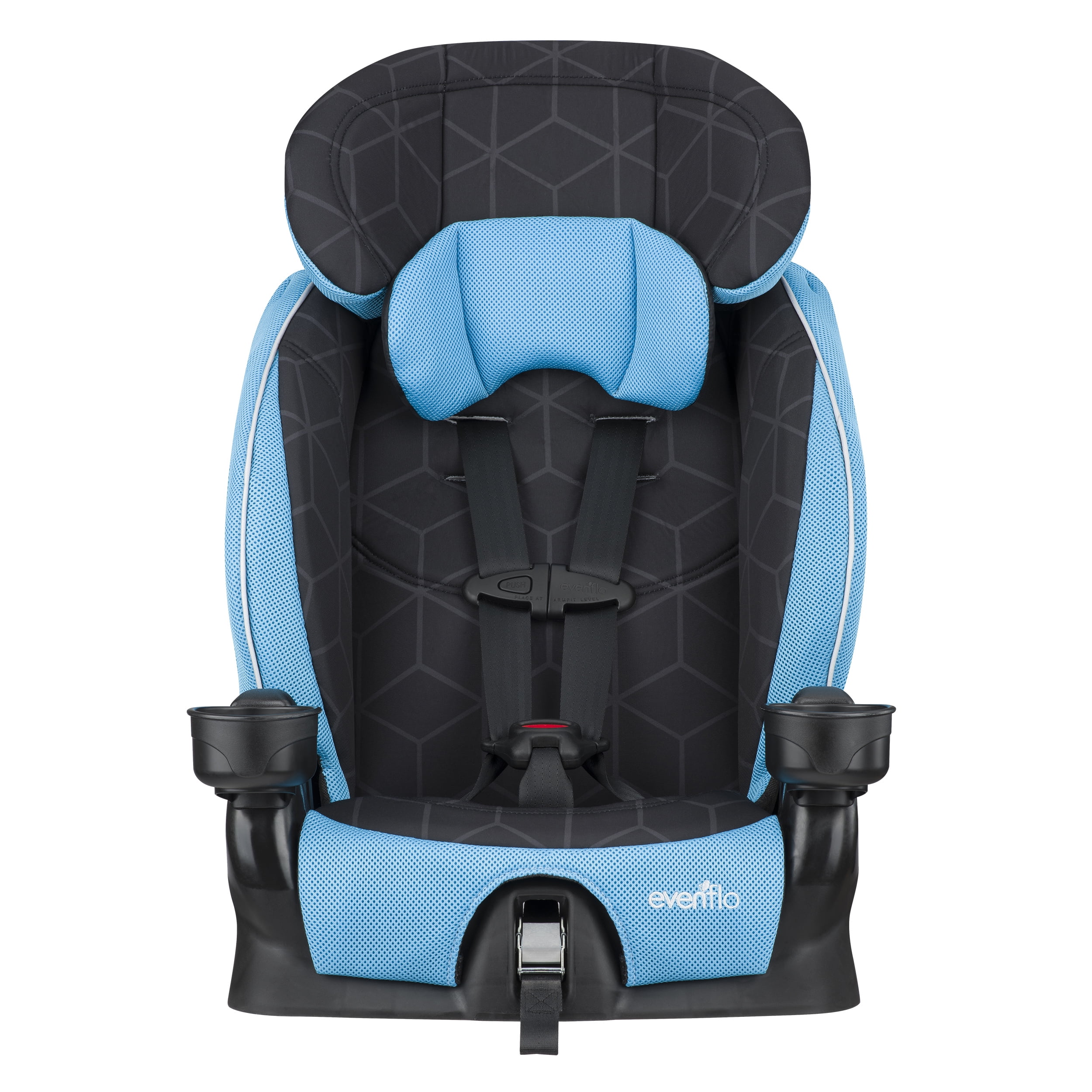 2026 Evenflo Advance Chase LX – Glacier Ice 2-in-1 Harness-to-Booster Car Seat