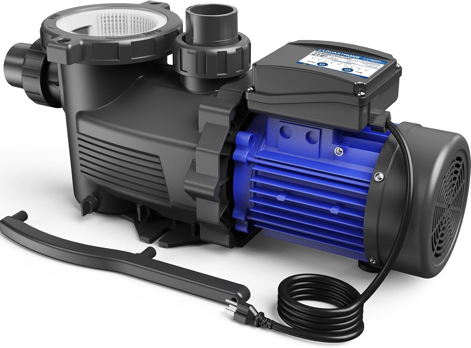 In/Above Ground Pool Pump, 2HP Single Speed, 8917 GPH