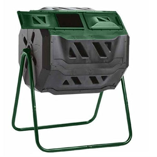2026 Outdoor 43-Gallon Compost Bin Tumbler for Home Garden Composting