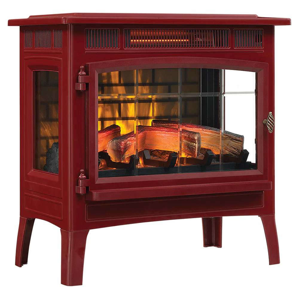 2026 Duraflame 3D Cinnamon Infrared Electric Fireplace Stove with Remote Control - DFI-5010-03