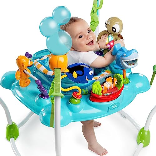 2026 Bright Starts Baby Finding Nemo Sea of Activities Baby Activity Center Jumper