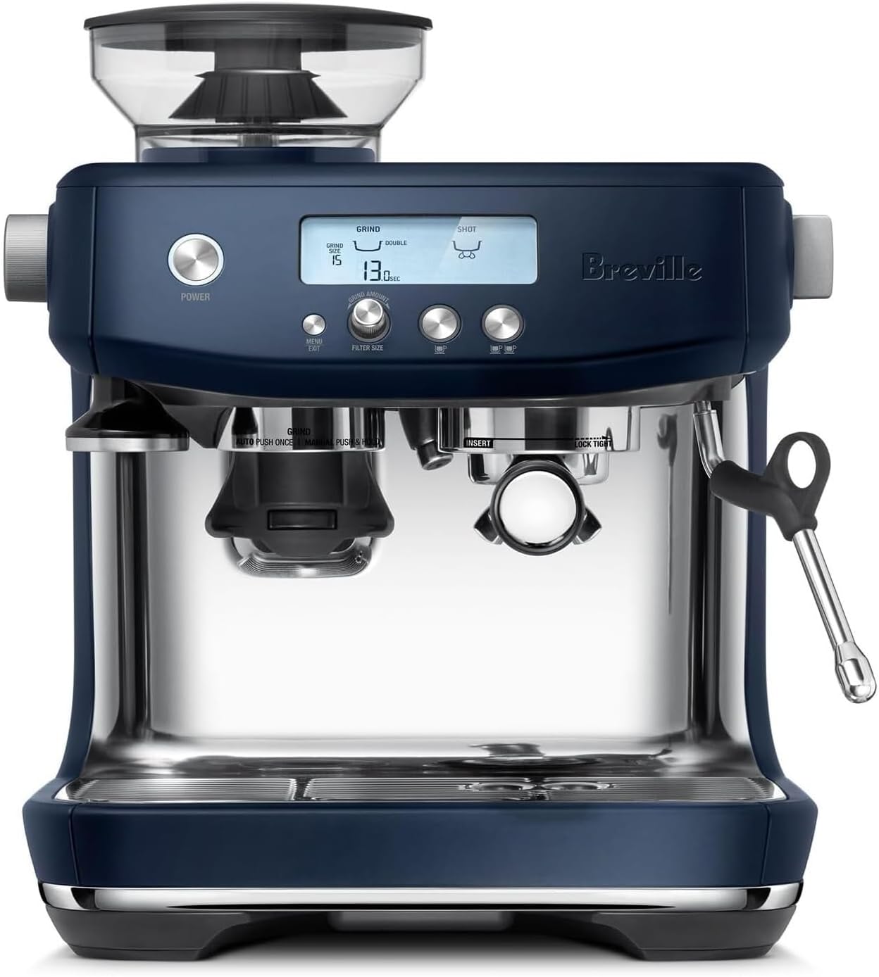 Barista Pro Espresso Machine BES878BSS – Steel