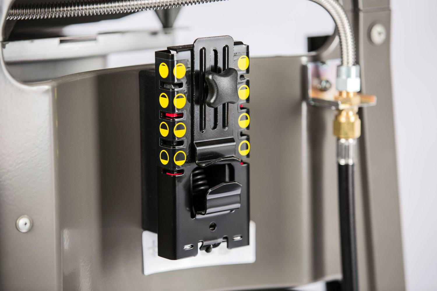 2026 E-210 Propane Gas Grill, Ivory – 450 sq. in. Cooking Area, GS4 System, Stainless Steel Burners, Porcelain-enameled Grates