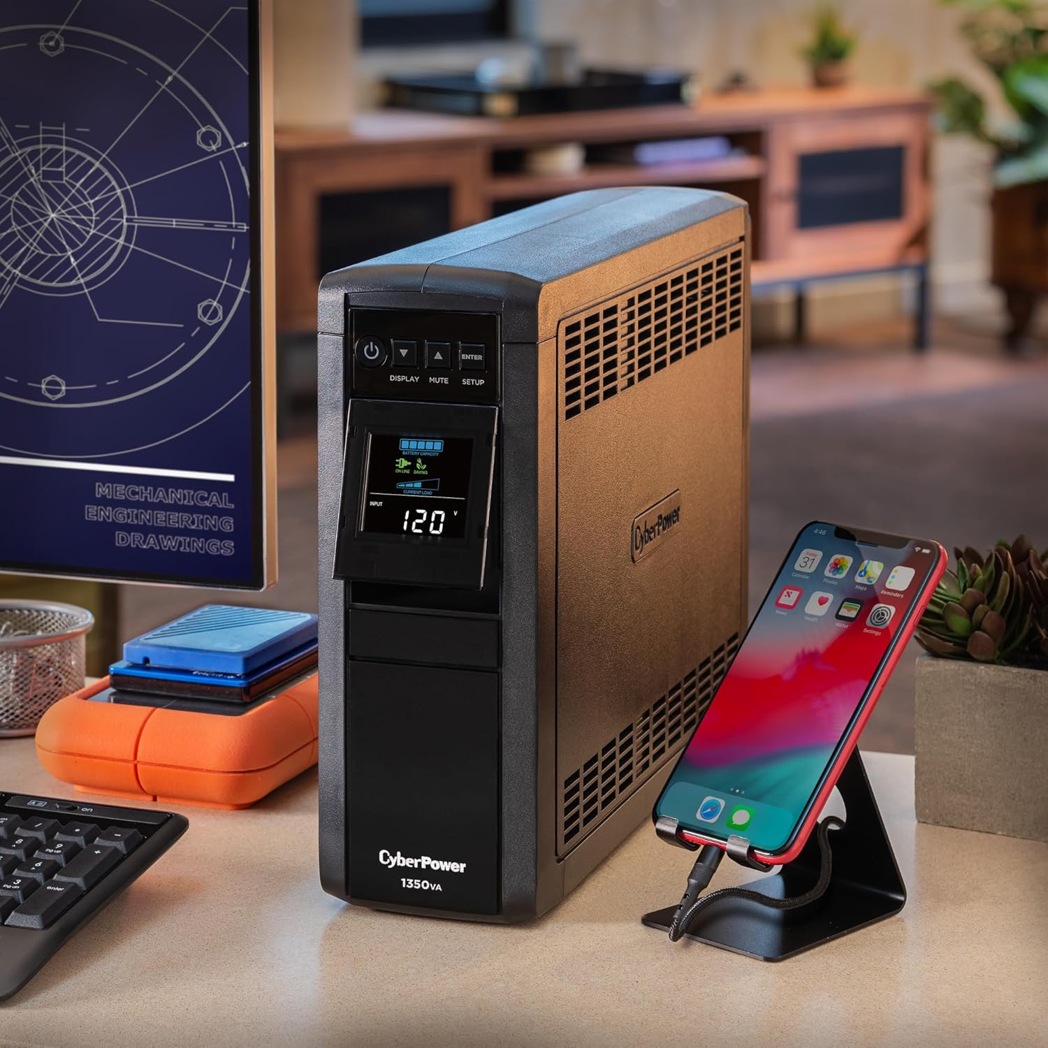 CP1500PFCLCD 1500VA Sinewave UPS System