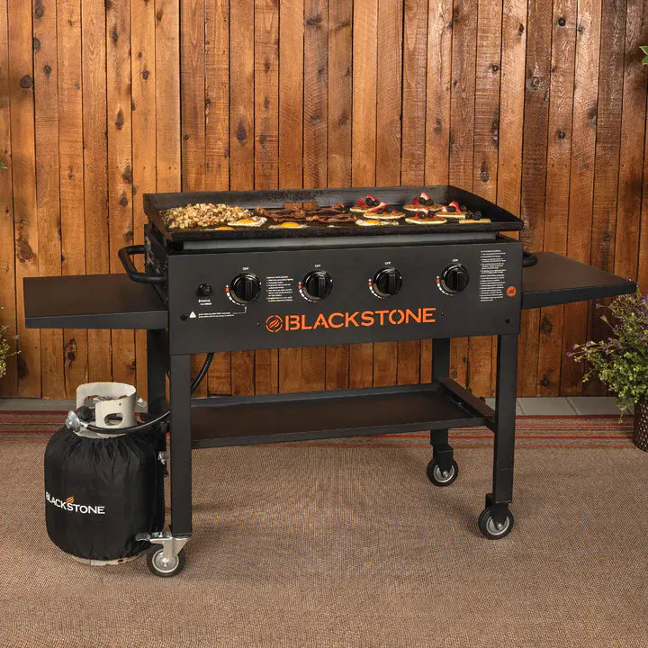 Blackstone 4-Burner 36′′ Griddle Cooking Station with Side Shelves