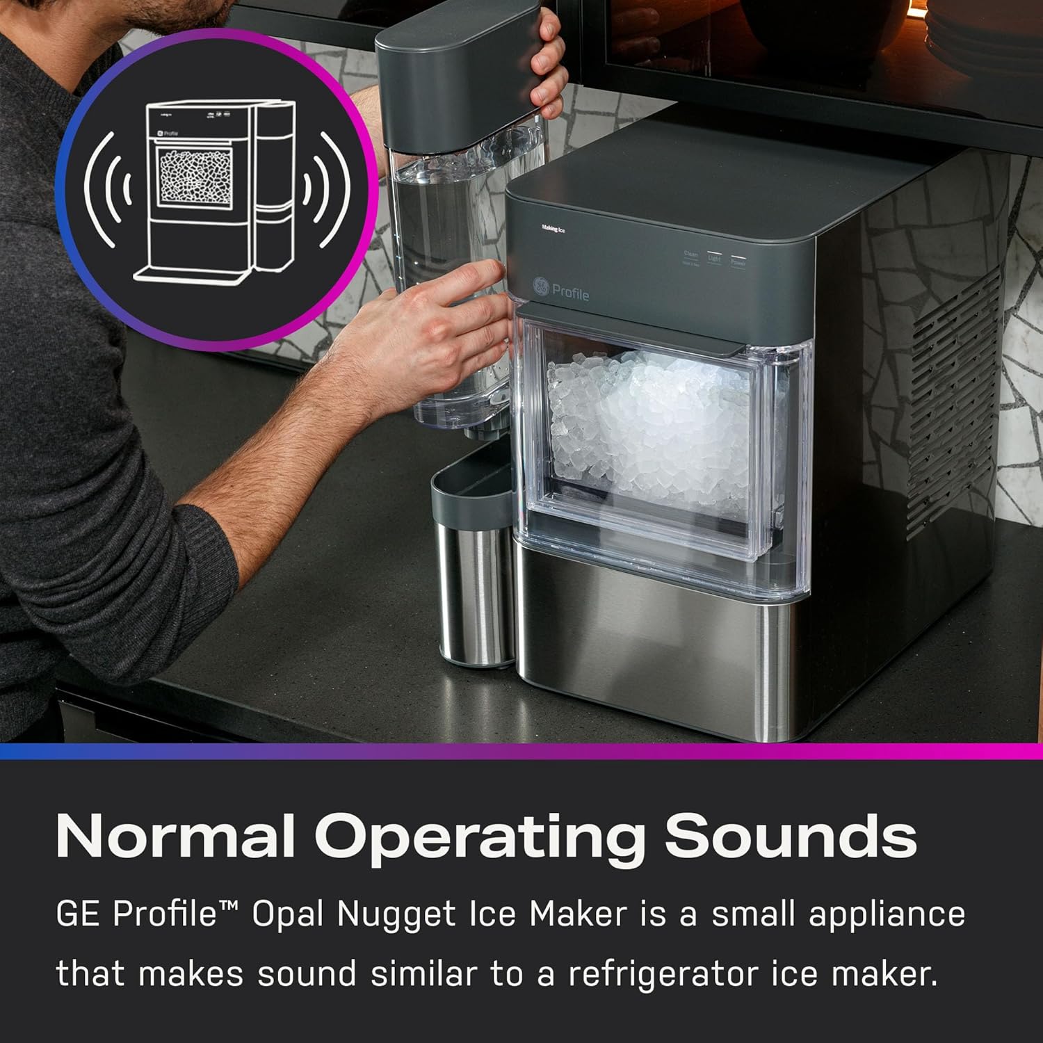 Opal 2.0 Nugget Ice Maker – 0.75 Gallon Tank