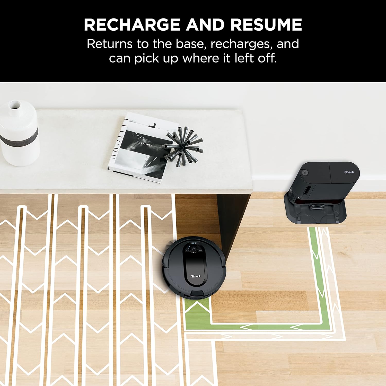 Iq Robot Vacuum – Bagless Self-Empty, Multi-Surface