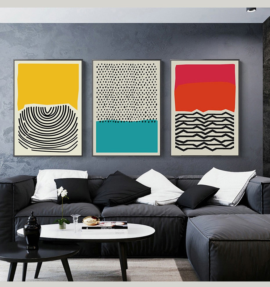 Abstract Color Line