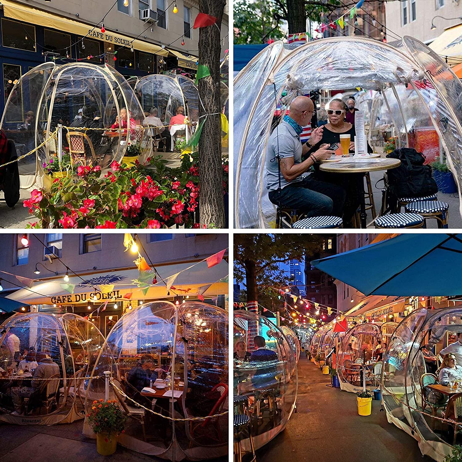 2026 Bubble Tent Pop Up Gazebo, 8-10 Person Igloo Dome Garden Patio Canopy Shelter