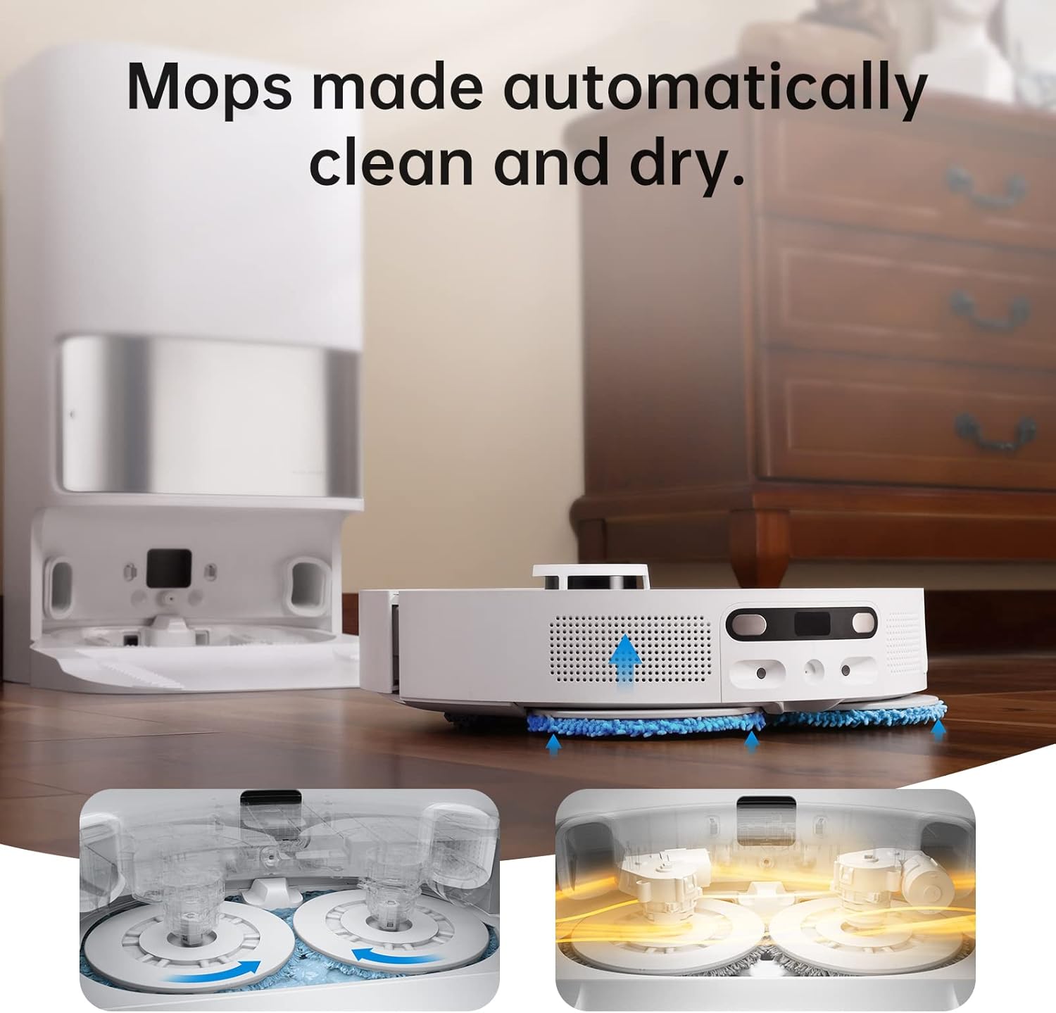 L10S Ultra Gen 2 Robot Vacuum & Mop – 10,000Pa Suction