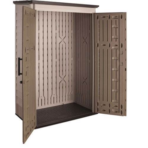 2025 Outdoor Storage Shed, 52 Cu.Ft., Weather-Resistant, Lockable Doors