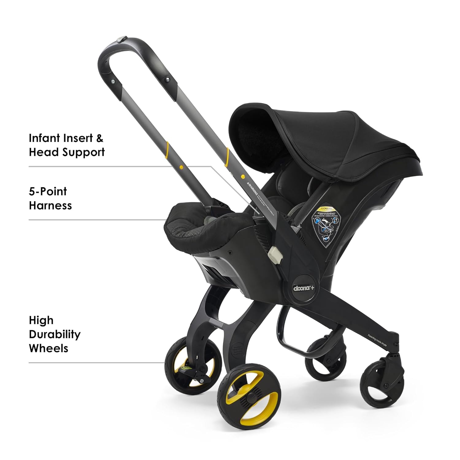 Car Seat & Stroller Nitro Black – Travel System