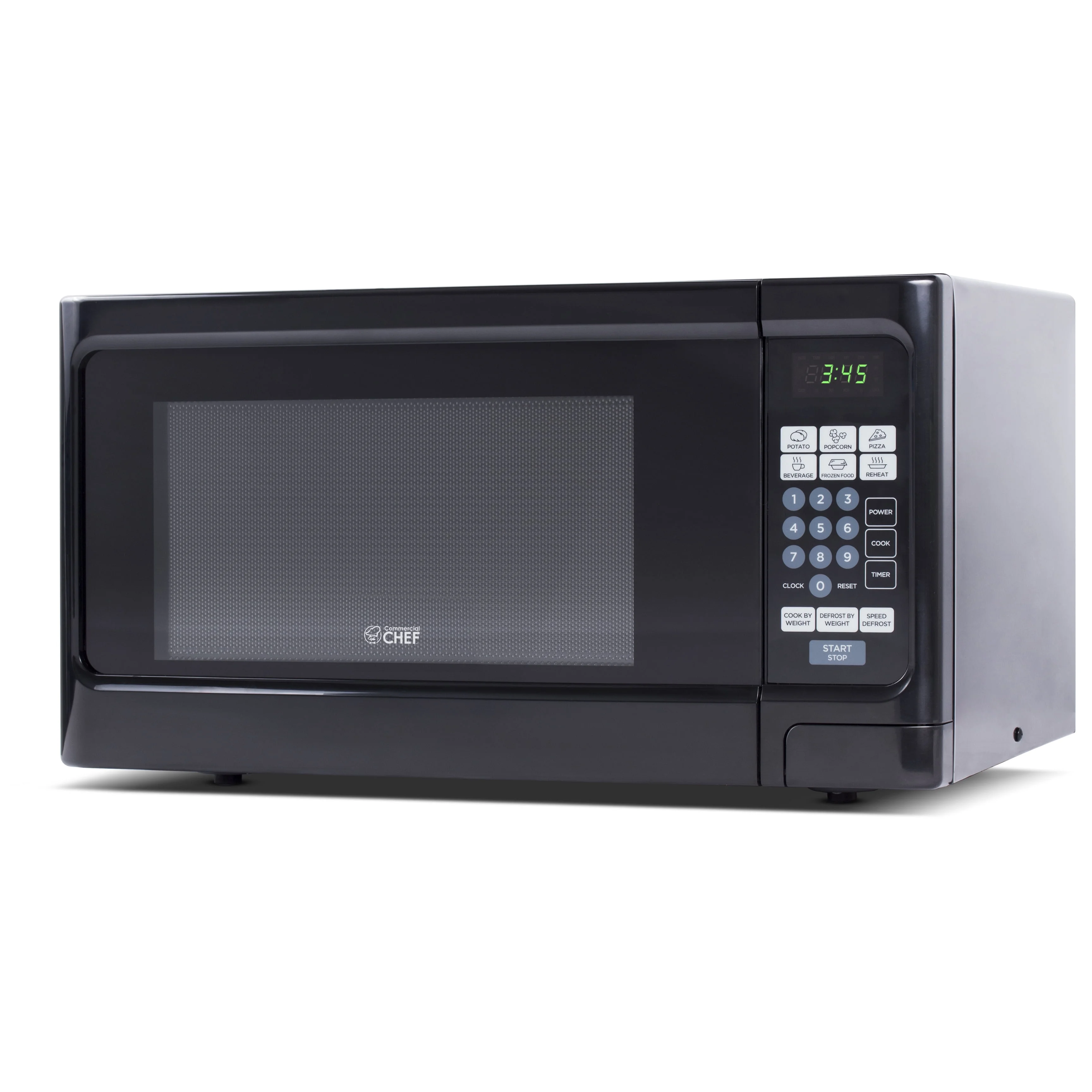 2026 Commercial Chef 1.1 cu. Ft. Countertop Microwave Oven, Black