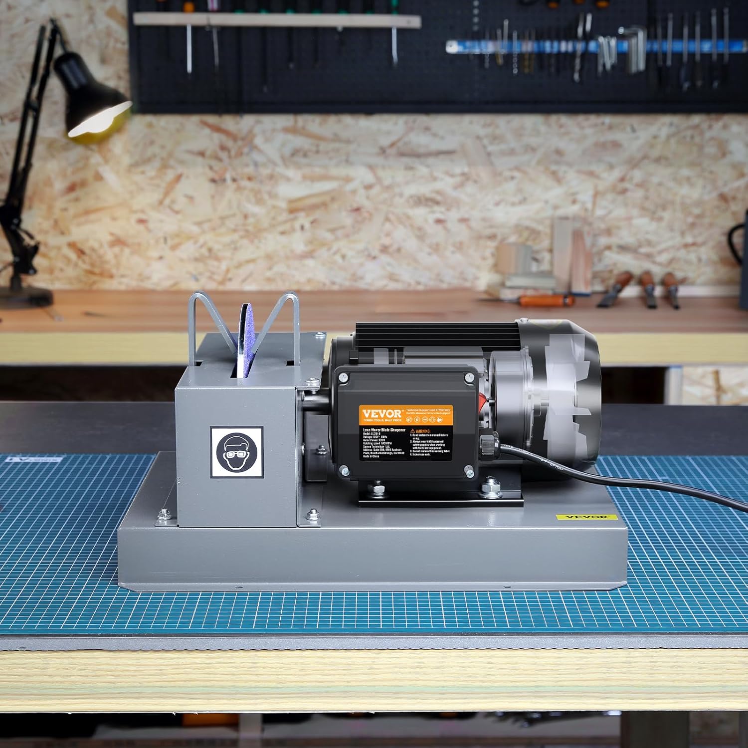 Lawn Mower Blade Sharpener – 2/3HP 500W Grinder