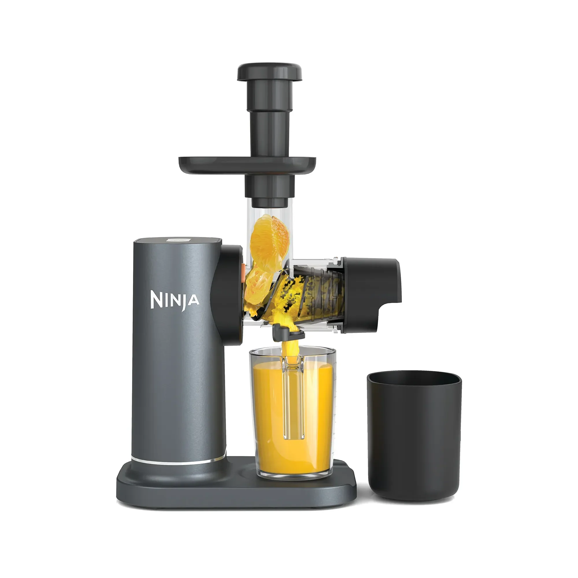 2026 Ninja NeverClog™ Cold Press Juicer with 700ml Juice Jug & 1L Pulp Container – Adjustable Pulp Control