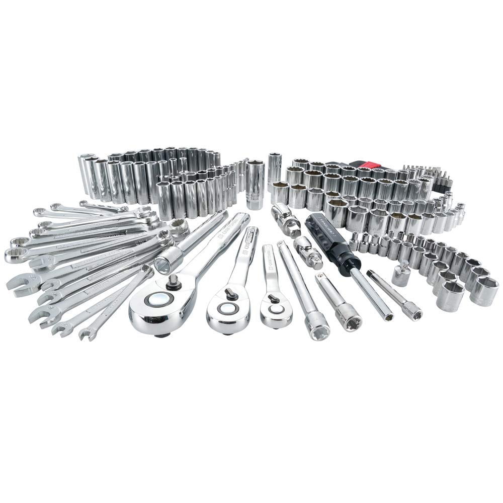Mechanics Tool Set, SAE/Metric, 189-Piece (CMMT12034)