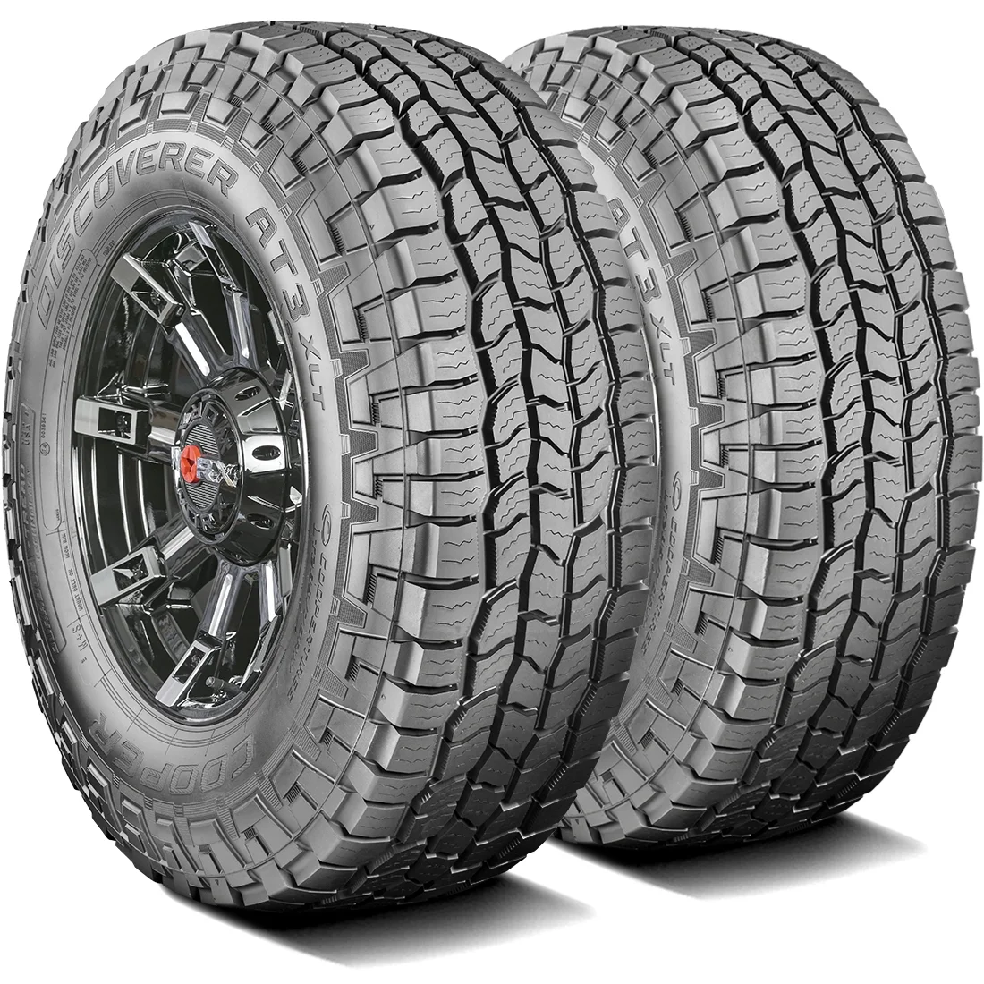 2026 Pair of 2 (TWO) Cooper Discoverer AT3 XLT LT 285/70R17 Load E 10 Ply AT A/T All Terrain Tires Fits: 2015-18 Ram 1500 Rebel, 2021-23 Jeep Wrangler Unlimited Rubicon 392