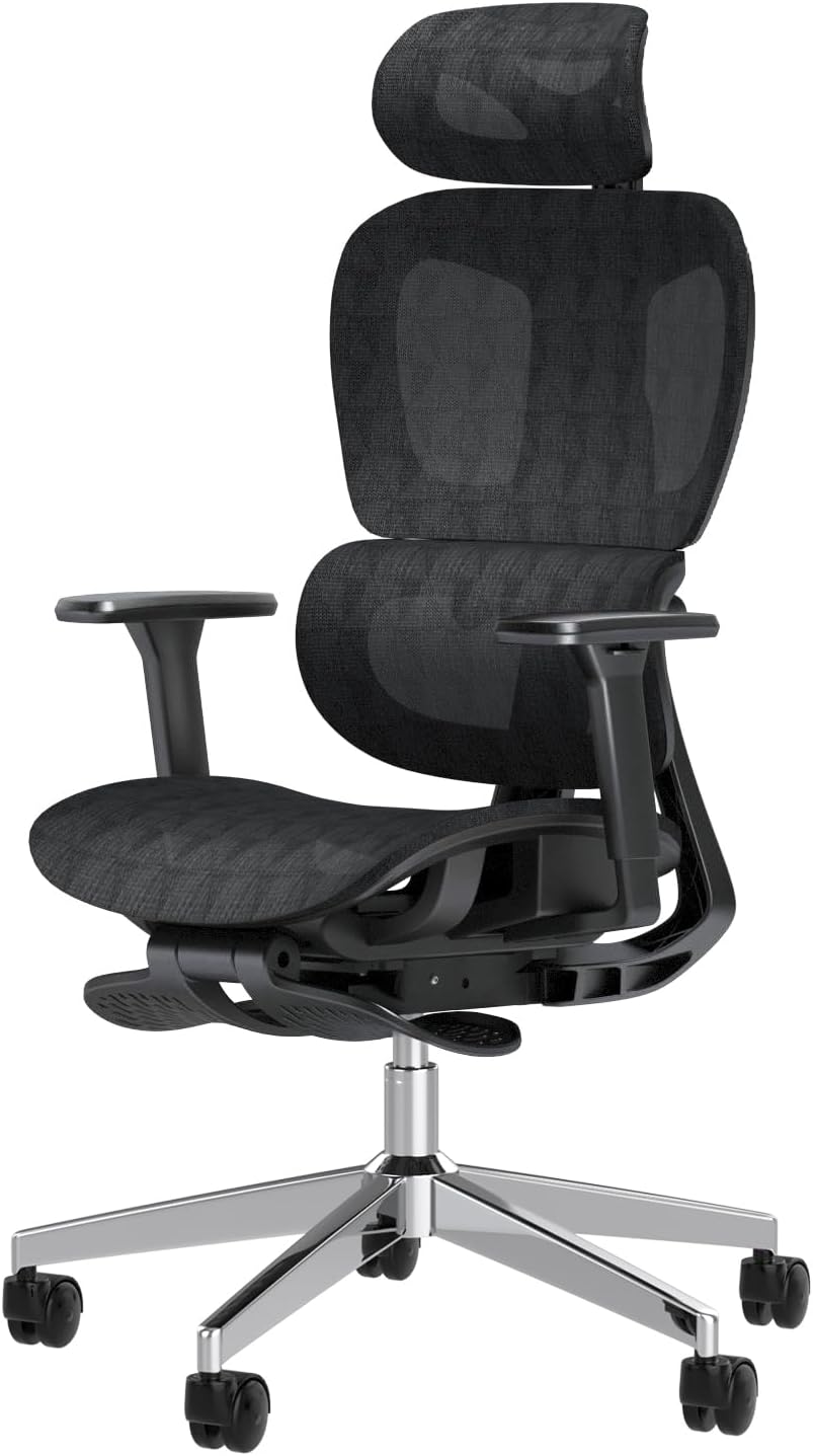 Ergonomic Mesh Office Chair with Adjustable Armrest