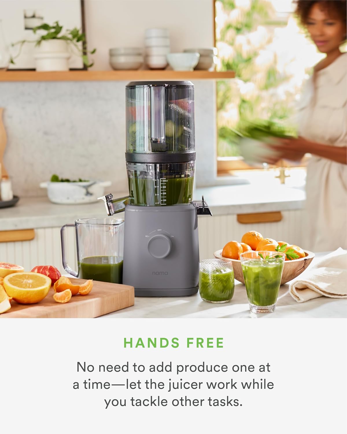 Cold Press Juicer – Hands-Free Masticating Juicer