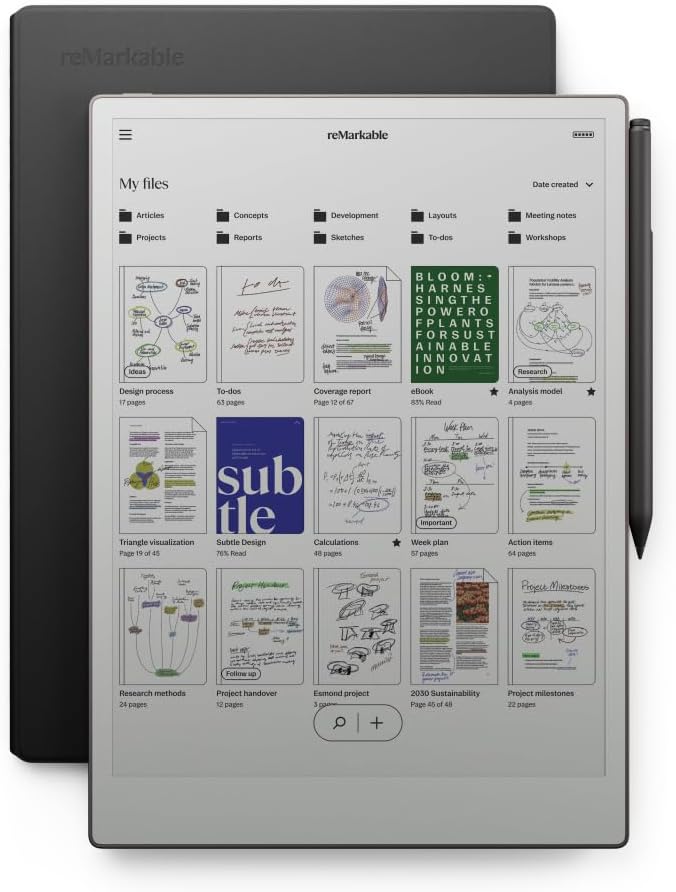 Paper Pro Bundle Premium Leather Tablet & Accessories