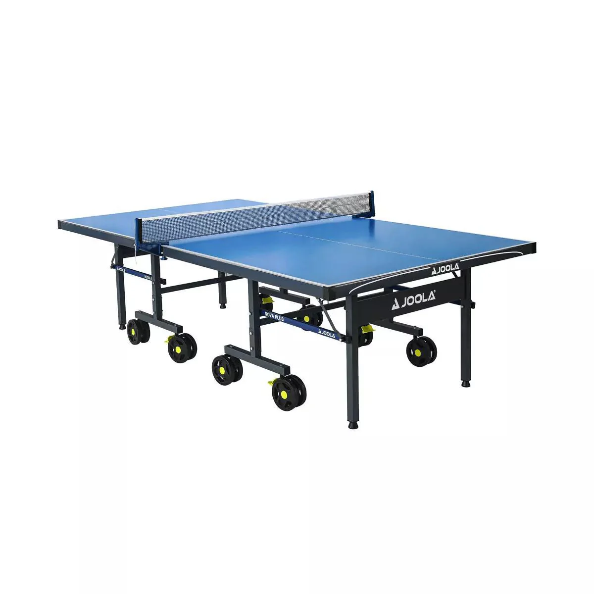 Plus Outdoor Table Tennis Table with Weatherproof Net, 9×5 ft, Foldable, Aluminum Surface