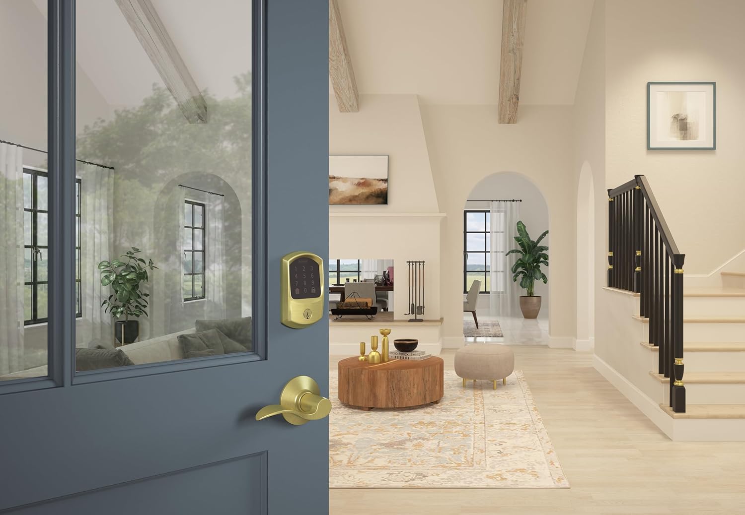 Encode Smart Wifi Deadbolt Lock – Keyless Entry