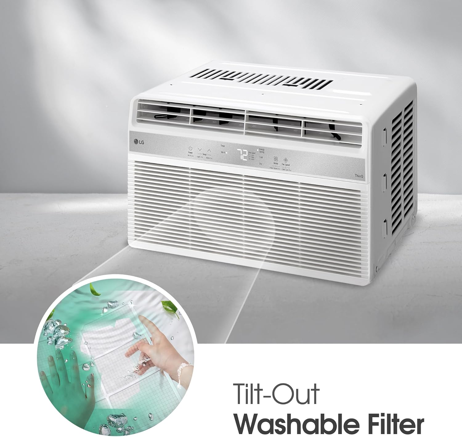 Lw6024Rsmx Wi-Fi Window Air Conditioner, 6,000 BTU
