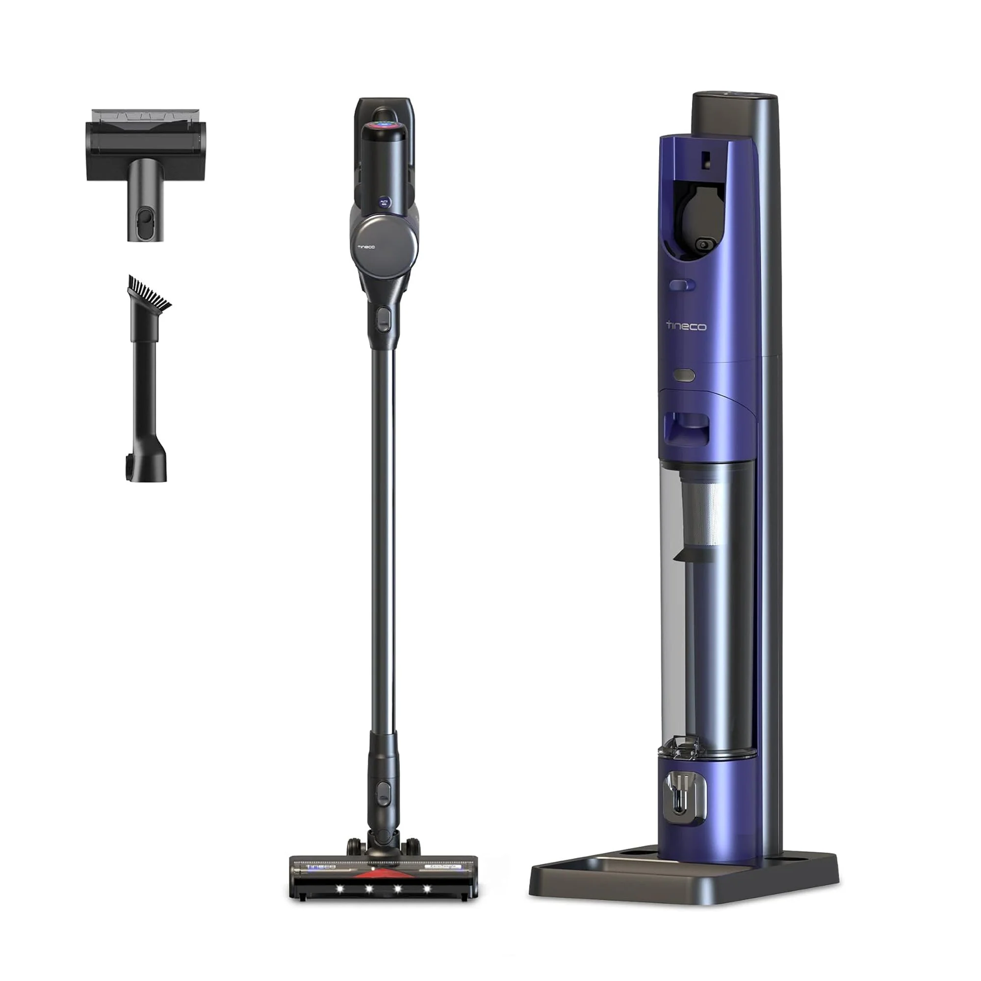 PURE ONE Station FurFree Vacuum with 4-in-1 Clean Station, 3L Eco Dustbin & ZeroTangle™ Brush