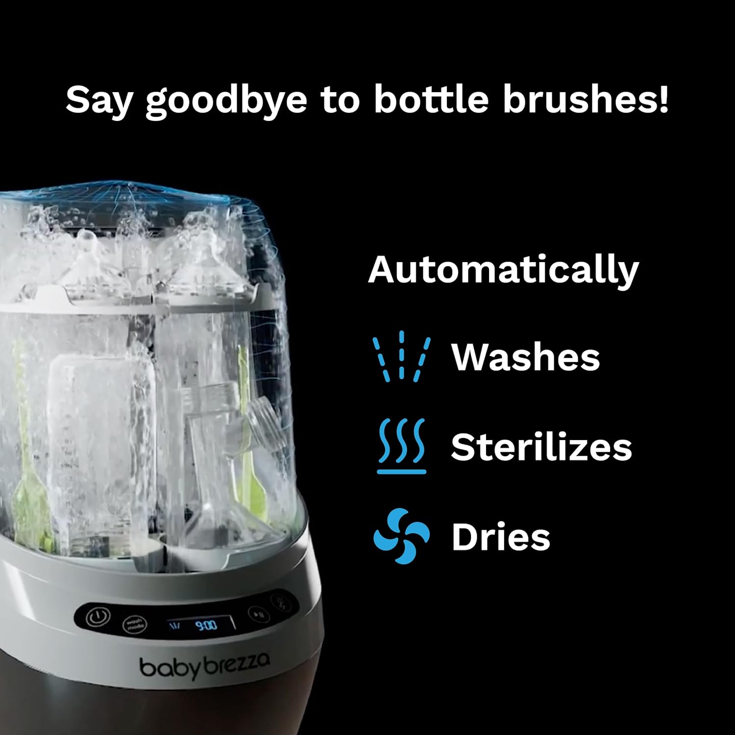 Baby Brezza Bottle Washer Pro – Sterilizer & Dryer