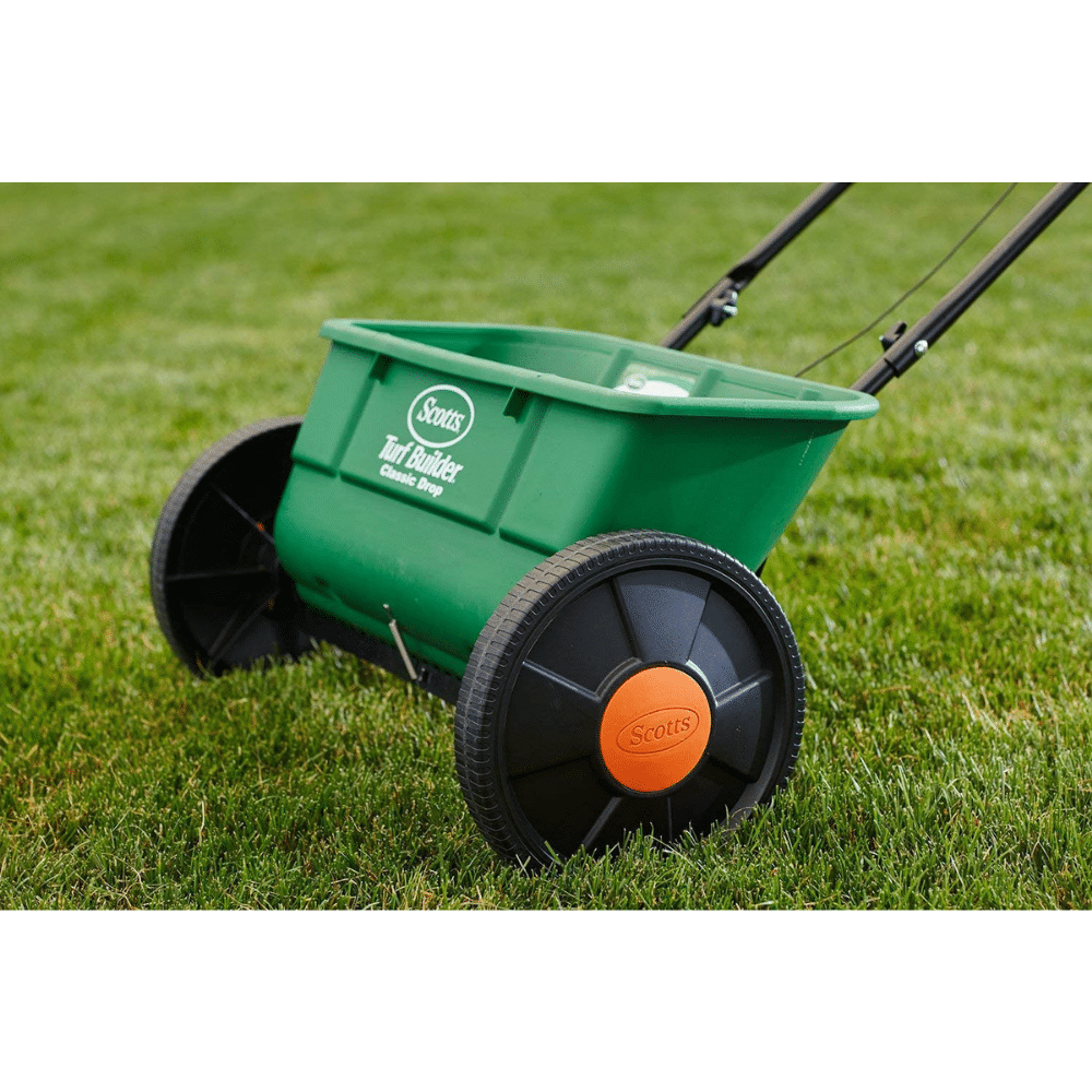 Scotts 76565 Turf Builder Classic Drop Spreader, Single Pack