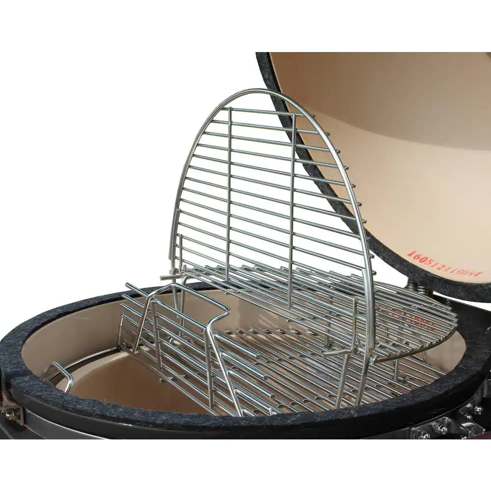 2026 Grills 22 in. Kamado Pro Ceramic Charcoal Grill with Grill Cover
