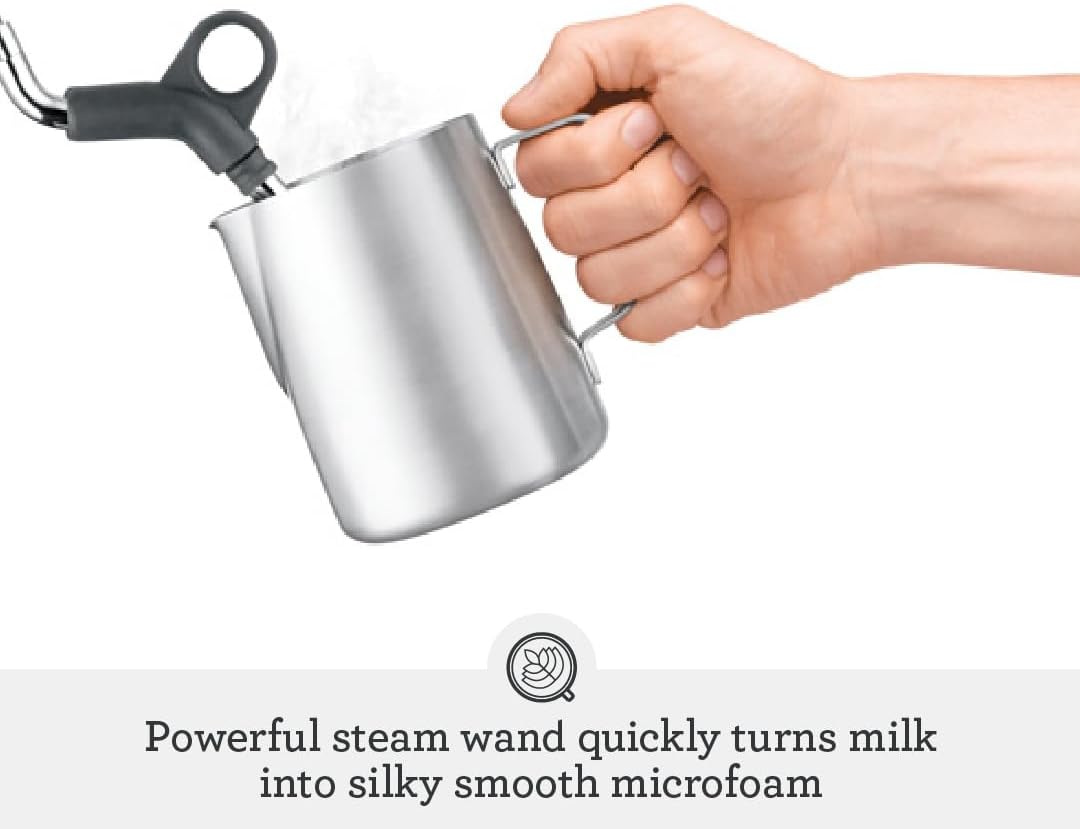 Infuser Espresso Machine BES840XL – Brushed Steel