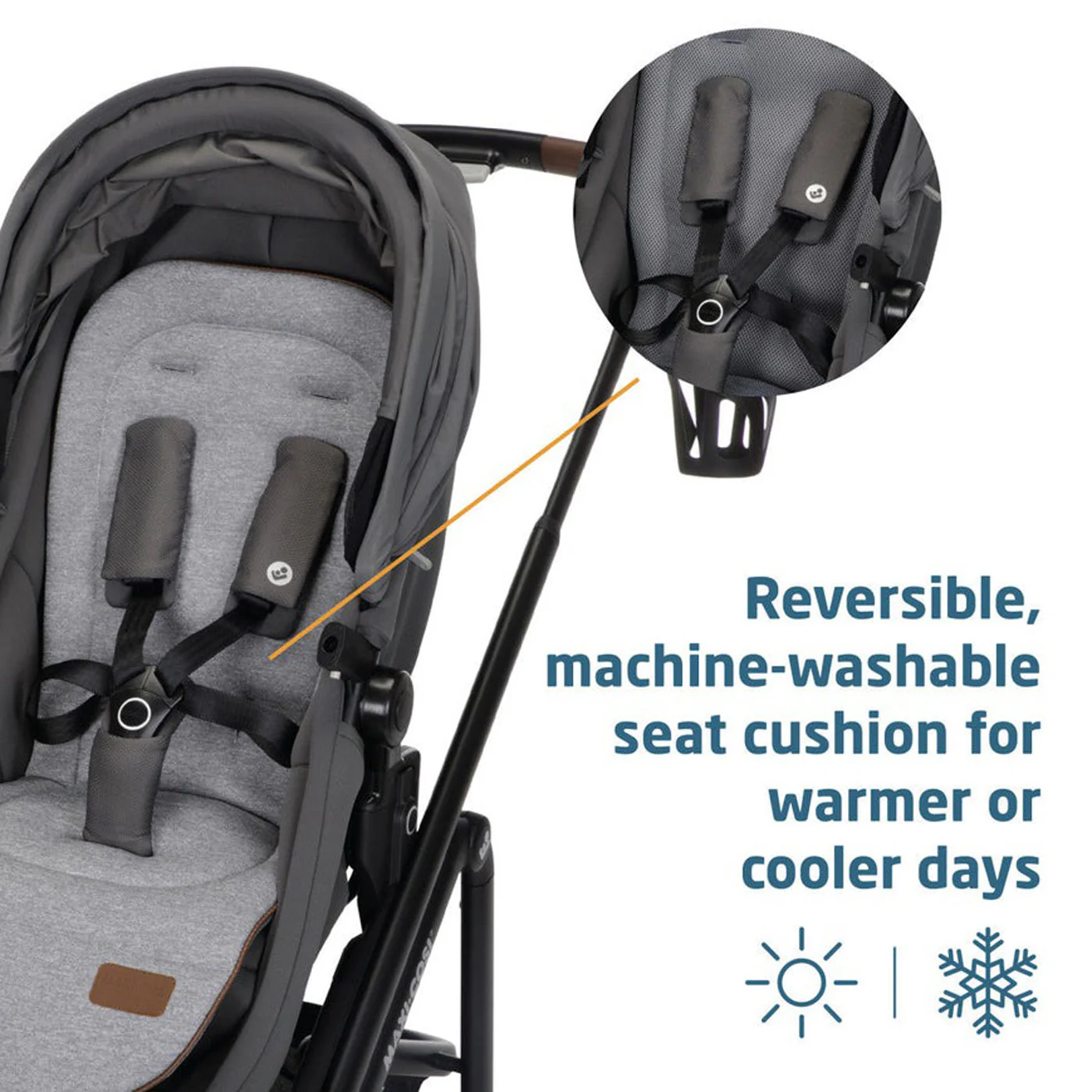 2026 Tayla Max 5-in-1 Modular Travel System – Versatile Stroller & Mico Luxe+ Infant Car Seat Combo
