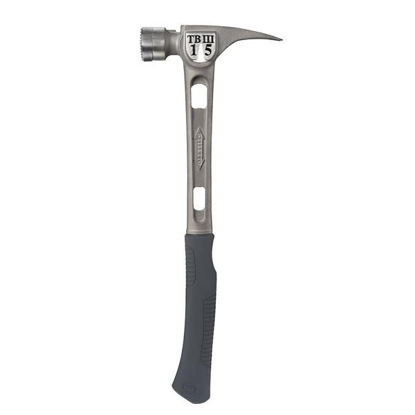 2026 TB3MC 15 oz Ti-Bone III Titanium Hammer with Milled Face Curved Handle