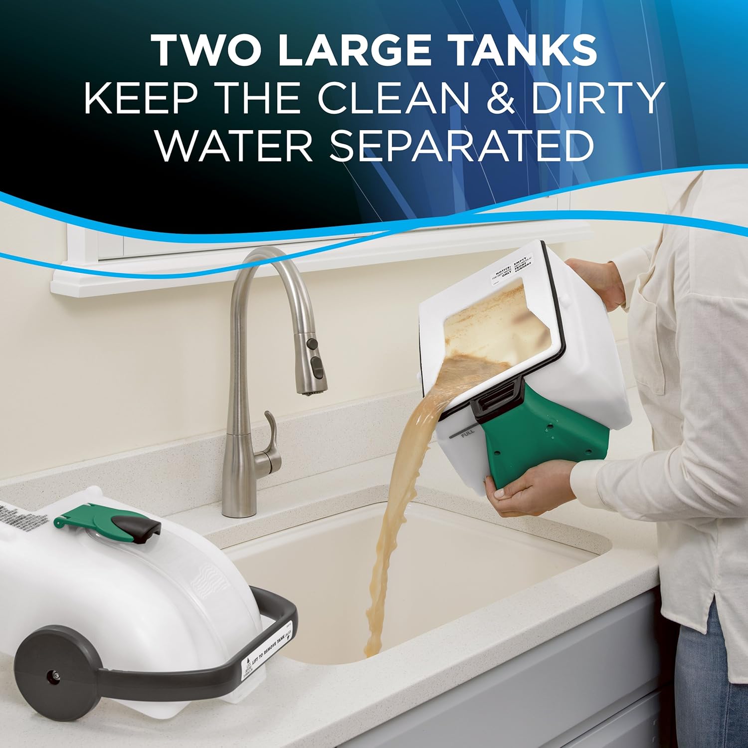 Big Green Professional Carpet Cleaner with Tools