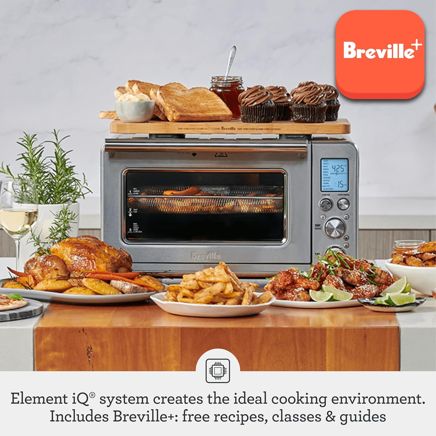 Bov860Bss Smart Oven Air Fryer – Brushed Stainless Steel