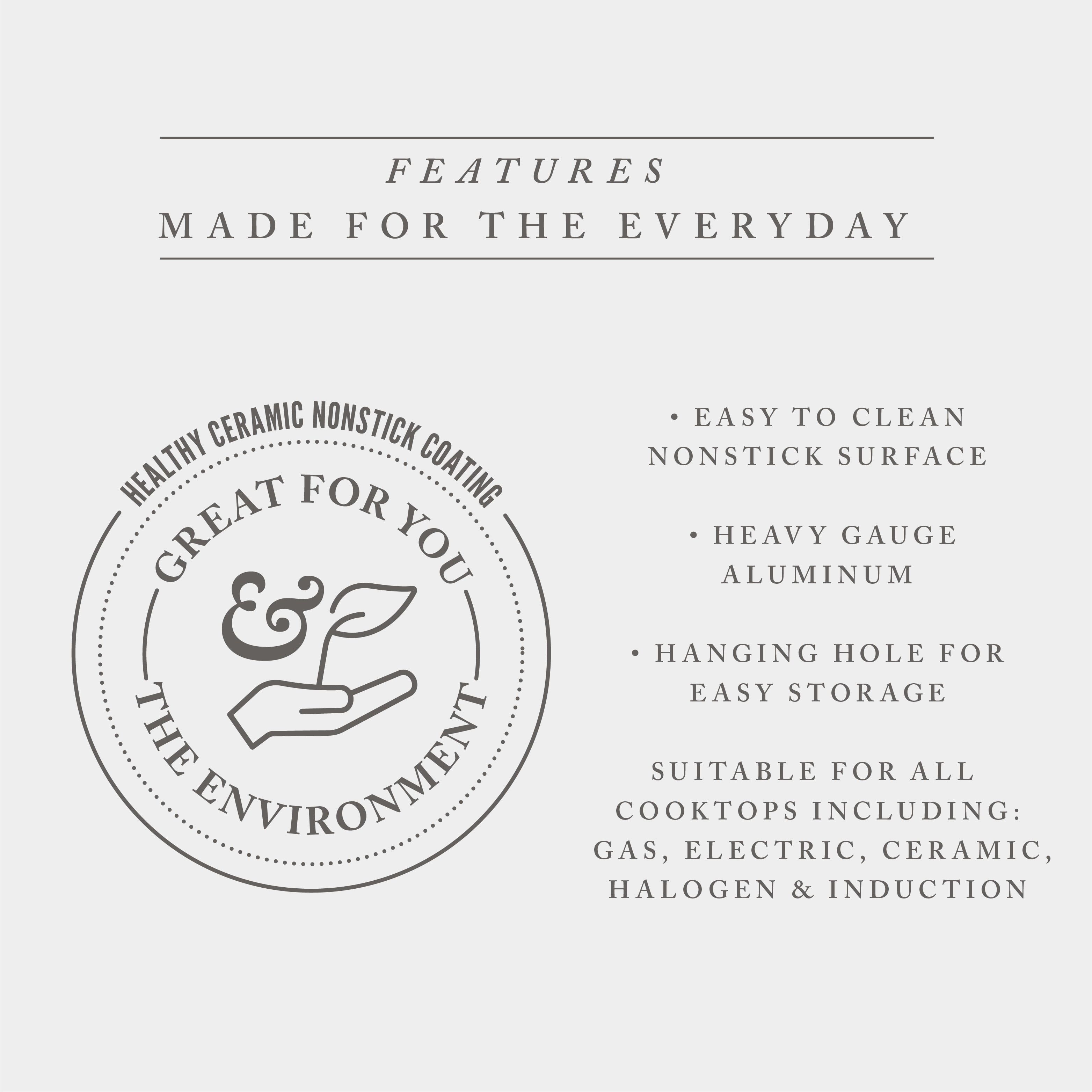 Thyme and Table, 12-Piece Cookware Set, Rainbow