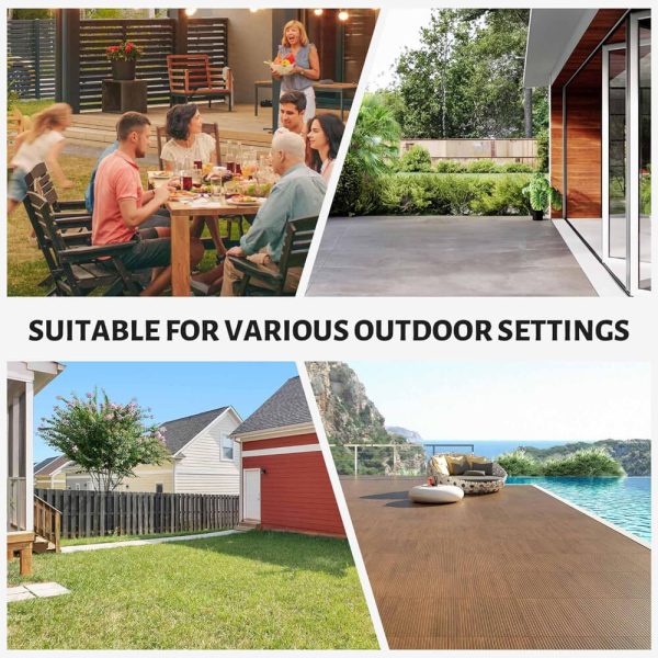 2026 [10x12FT] Heavy Duty Premium Outdoor All-Season Wooden Cedar Hardtop Gazebo With Metal Roof & Back Curtains (SAK57184)