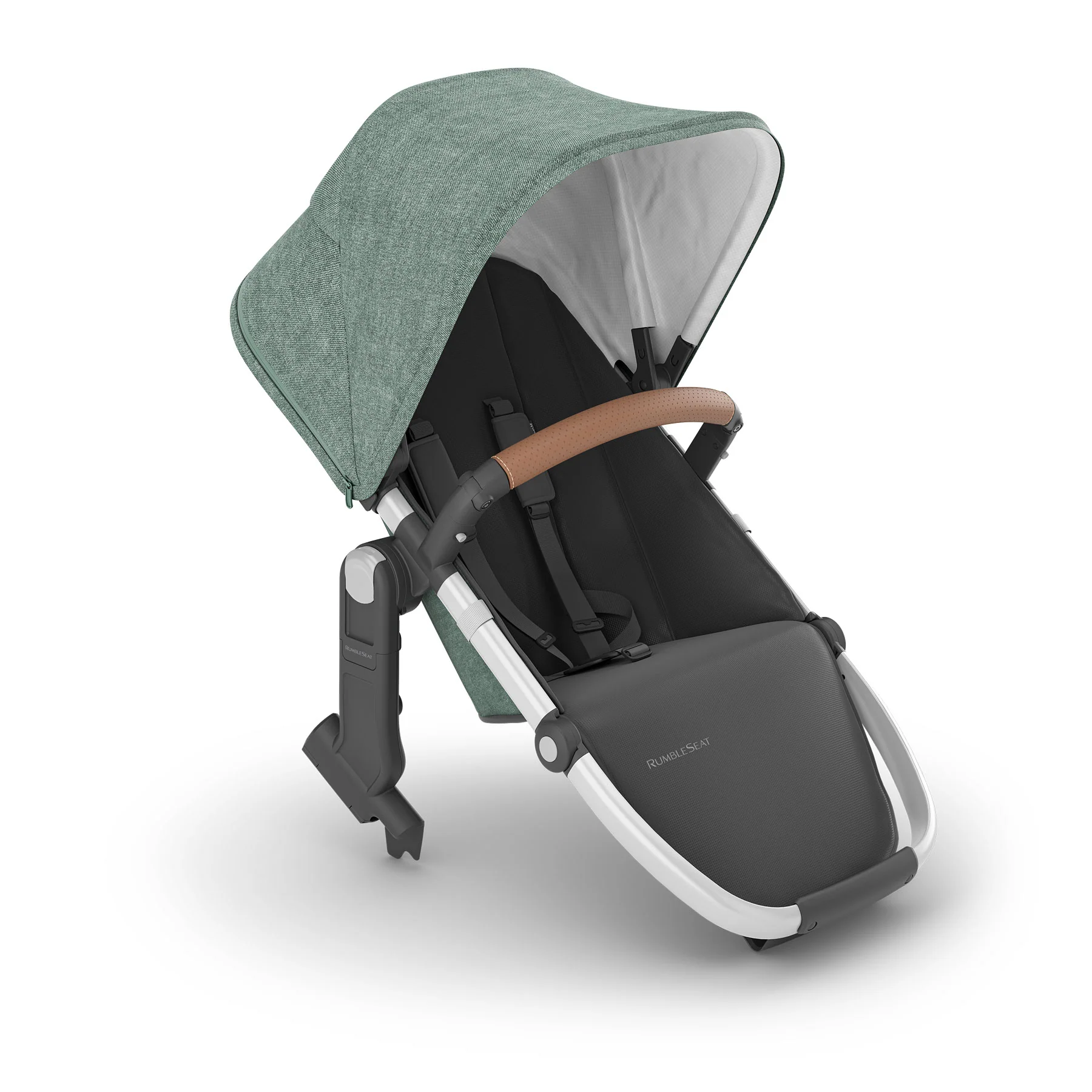 2026 UPPAbaby VISTA V2 RumbleSeat V2+ – Enhanced Double Stroller Seat with Adjustable Footrest & Canopy