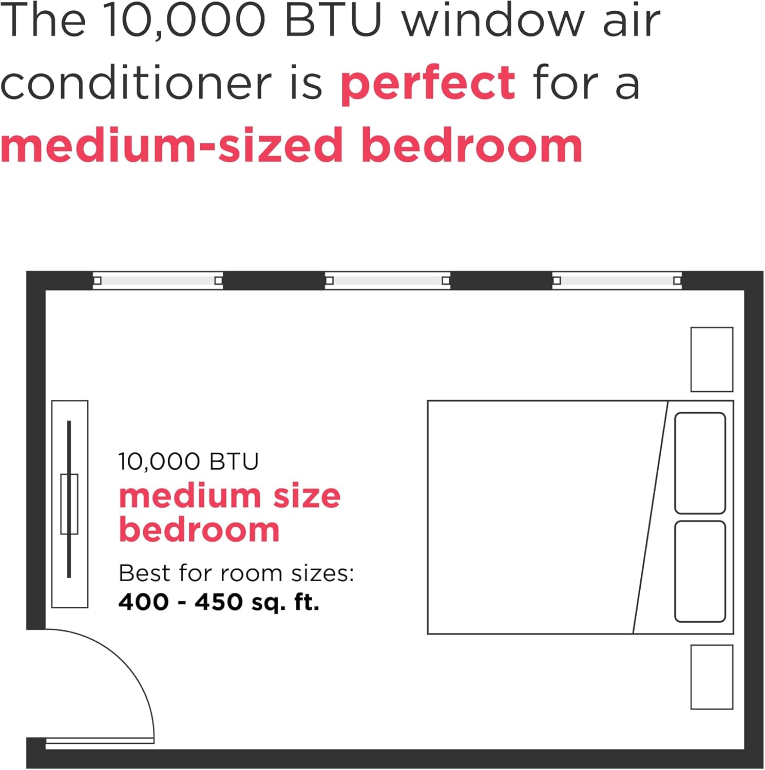 8,000 BTU Smart Wi-Fi Window Air Conditioner