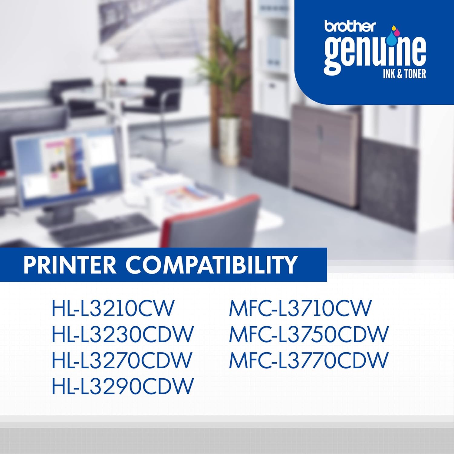 Genuine TN223 Standard-Yield Toner Cartridge Set