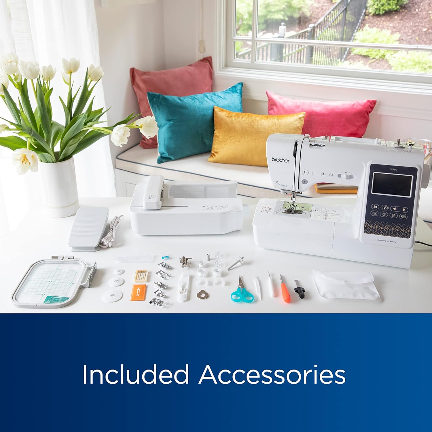 Se700 Sewing and Embroidery Machine - 135 Designs