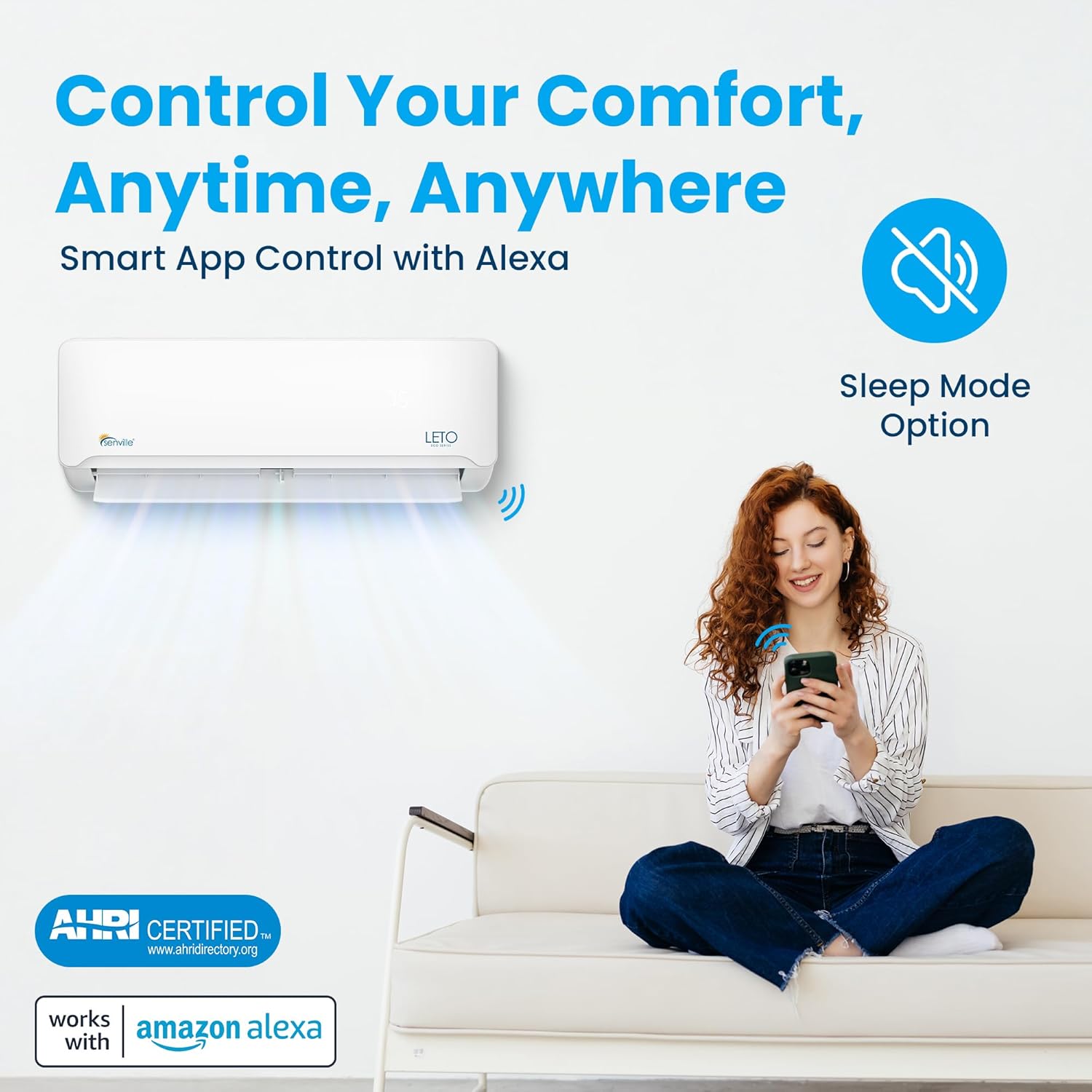 Leto Mini Split Air Conditioner Heat Pump 24000 BTU
