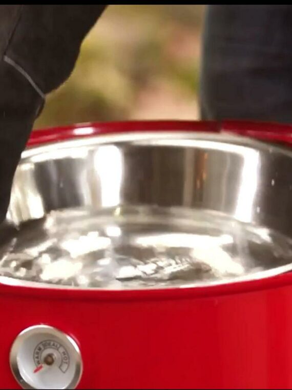 Americana 4-in-1 Electric and Charcoal Water Smoker