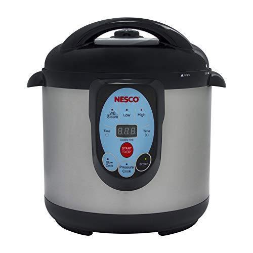 2026 NESCO NPC-9 Smart Pressure Canner and Cooker, 9.5 quart, Stainless Steel