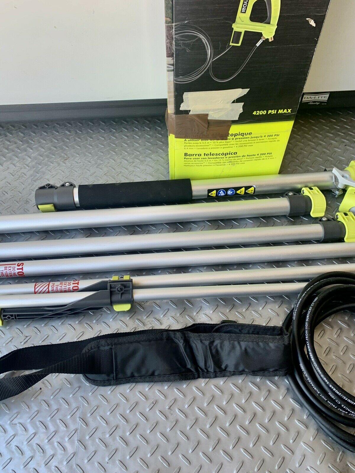 2026 RYOBI RY31EP26 18 ft. Extension Pole for Pressure Washer up 4200psi